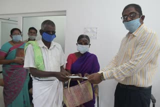 District Collector who helped the blind couple