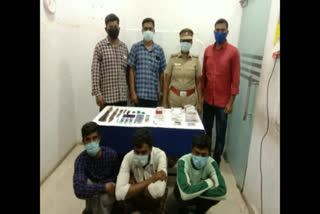 3 arrested in chennai for selling drugs