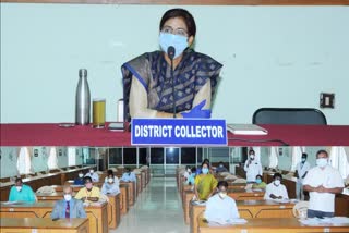 district collector announced that the corona tested for 21, 818 people