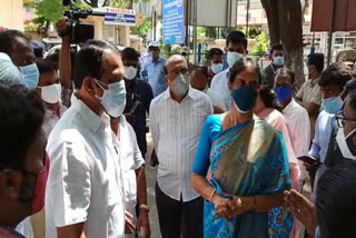 minister sabita indra reddy, vaccination 