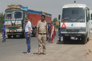 Raiding campaign against overloading in Rohtas