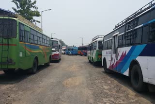 Malda private bus service