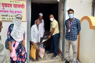 Ration distribution sangola