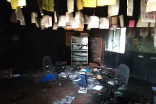 School items burnt