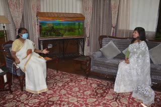 Child Welfare Committee Chairperson met Governor in ranchi