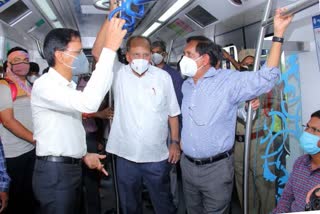 hyderabad metro trains time extended