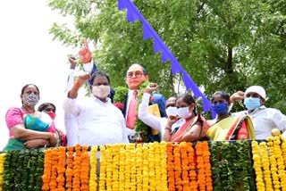 ambedkar statue in garshakurthy village