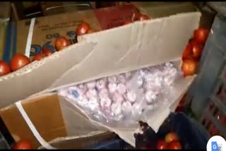 explosives smuggled in lorry