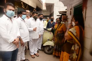 musheerabad mla sanitation works and create awareness on corona