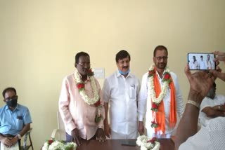 BJP candidate won in thirthahalli apmc prasident election