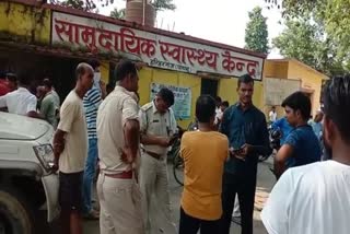 one young man died in road accident in palamu