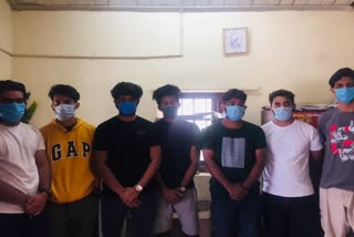 Seven Kerala College students Arrested In Kodaikanal