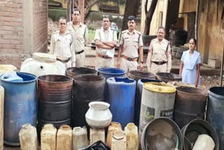 Excise department seized liquor