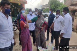 mulugu mla Sitakka, groceries distribution, medaram