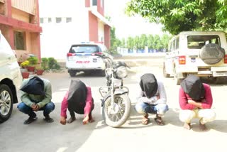 four thieves arrested in peddapalli district