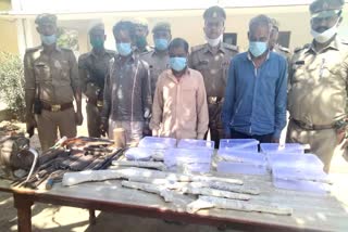 Illegal arms factory busted in sitapur