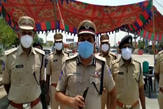 rachakonda cp mahesh bhagavath visited guduru check post