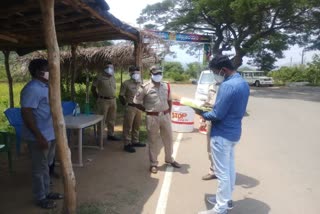 police checking at kurupam