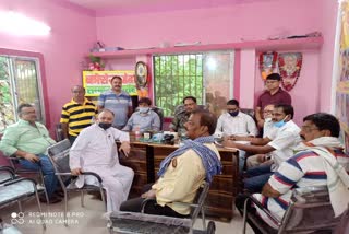 Public grievance redressal committee meeting held on city problems in jamui