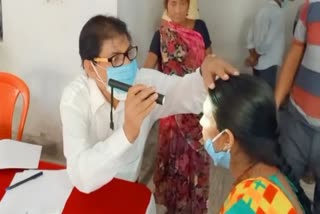 Eye checkup camp in dhanbad