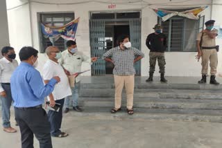 DM Inspected of the hospital regarding the treatment of Corona patients in Nawada 