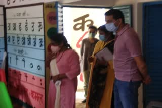 DC inspected Community Health Center Angara block in ranchi