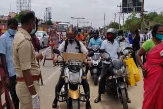 Kanchipuram District police vehicle Check up