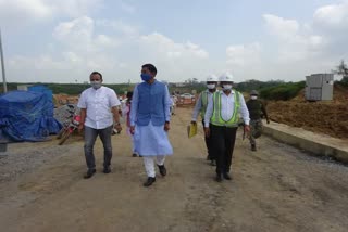 inspection of ranchi smart city