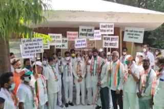 Congress's agitation against farmers and labor bill