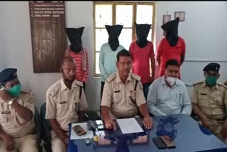 Four criminals arrested in deoghar