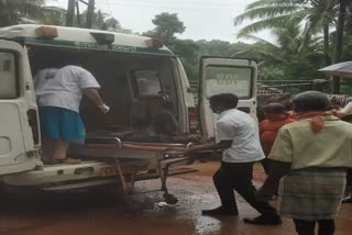 Panchayat staff Helps to man