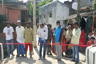 Deputy Mayor inaugurated constructed bridge in ranchi