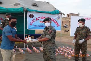 Cobra 203 battalion distributed ration