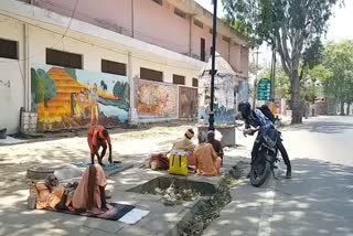 sadhu in kurukshetra