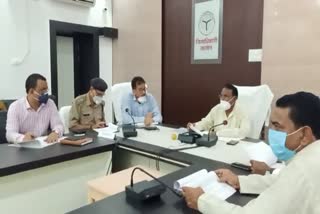 meeting held under road safety in jalaun