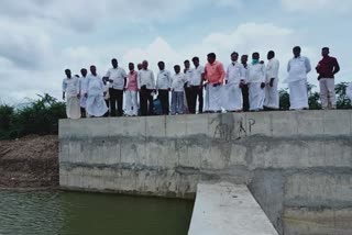 Check dam of alavandi village 