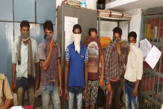 6 youth arrested in korba