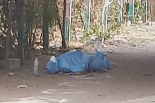 An old man died,  Jagityala district
