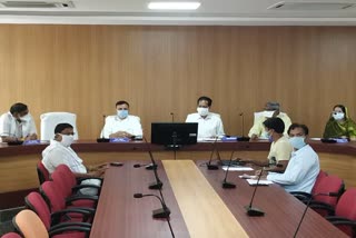  Meeting of Disaster Management Committee in Narsinghpur