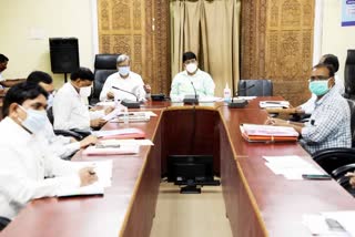 Collector has a meeting with officials