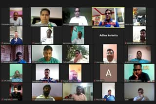 Online meeting of Jharkhand Athletics Association held in Ranchi