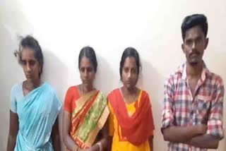 4 arrested including wife in theni for husbands suicide case