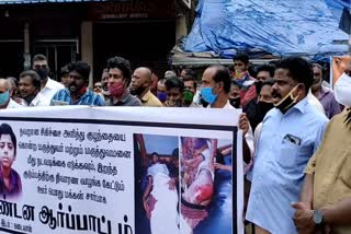 Relatives protest as boy dies in Kanyakumari