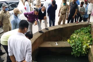 WATER LOGGED IN SP OFFICE 