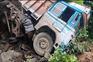 Road accident in Keshkal Valley