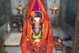 Special worship to Hampi Virupaksha statue