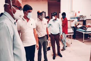 Dungarpur collector inspected