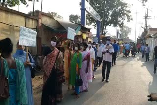 catholic society protests in sahibganj