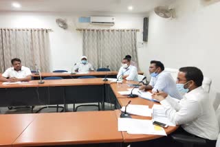 district magistrate held meeting with officers