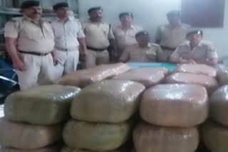 650 kg hemp recovered by nadi police station police in Patna